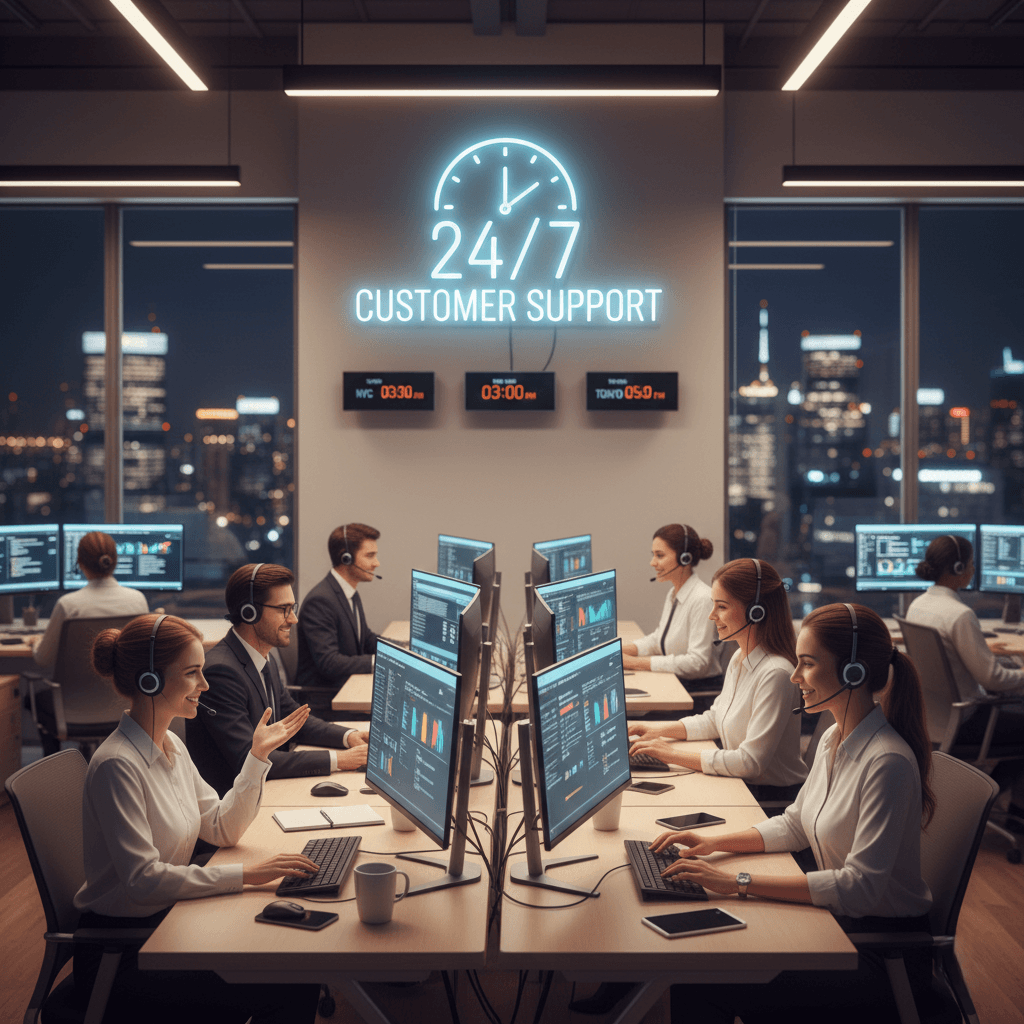 24/7 Customer Support