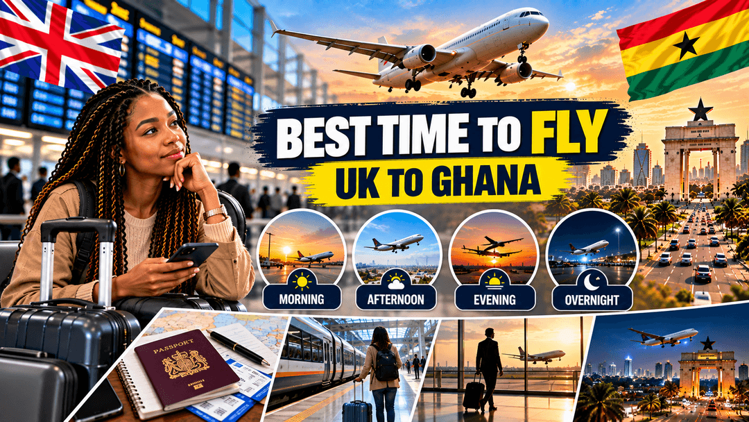 How to Choose the Best Flight Time for a UK to Ghana Journey